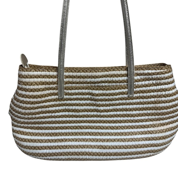 Eric Javits Dame straw bag with two handles - Picture 3 of 12